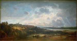 Vista de Múnich de Eduard Schleich der Ältere