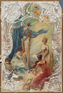 Canto (borrador para un mural en Varieté Ronacher, Viena)