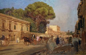 La Favorita en Portici de Eduardo Dalbono