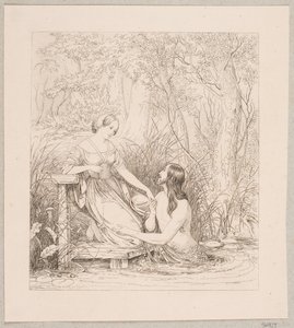 Liden Gunver y el hombre del mar de Edvard Lehmann