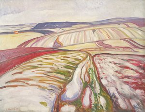 131-0059494 Escarcha en las afueras de Eilgersburg de Edvard Munch