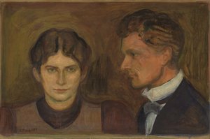 Aase y Harald Norregaard de Edvard Munch