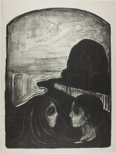 Atracción I de Edvard Munch