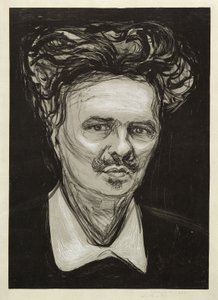 August Strindberg de Edvard Munch