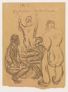 Emboscada en Copenhague de Edvard Munch