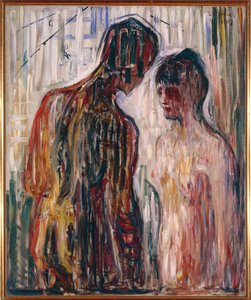 Cupido y Psique de Edvard Munch