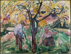 El manzano de Edvard Munch