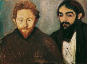 El pintor Paul Herrmann y el médico Paul Contard