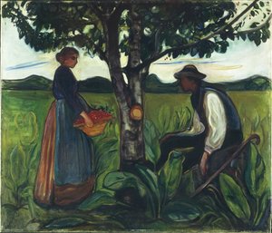Fertilidad, c.1899-1900 de Edvard Munch