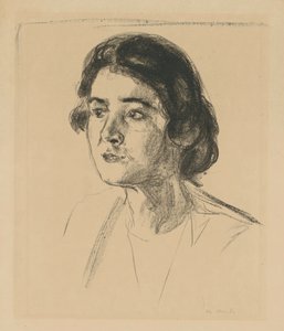 Señora Wedel II de Edvard Munch