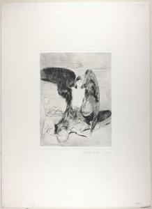 Harpía de Edvard Munch