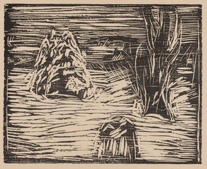 ¿Hay nieve I de Edvard Munch