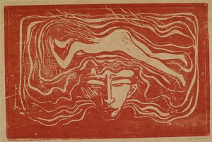 En el cerebro del hombre de Edvard Munch