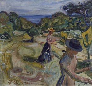 En el jardín de Edvard Munch