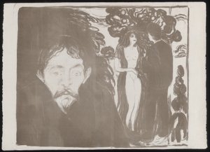 Celos de Edvard Munch