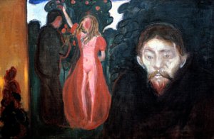 Celos, 1895 de Edvard Munch