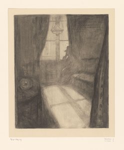 Hombre en un interior sentado junto a la ventana
La luz de la luna. Noche en Saint-Cloud (título original)