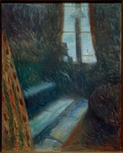 Noche en Saint-Cloud de Edvard Munch