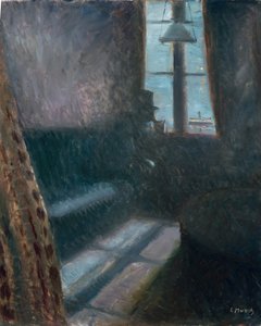 Noche, Saint Cloud de Edvard Munch