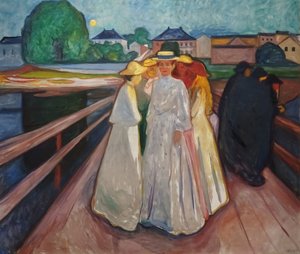 En el Puente de Edvard Munch