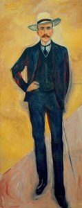 Retrato de Harry Graf Kessler 1868-1937, 1906 de Edvard Munch