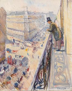 Calle Lafayette de Edvard Munch