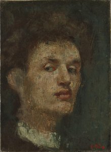 Autorretrato de Edvard Munch
