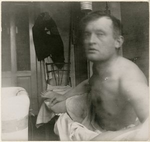 Autorretrato “à la Marat” de Edvard Munch