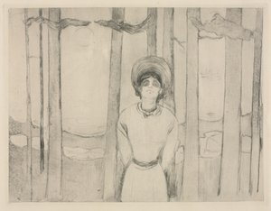 Noche de verano  (The Voice) de Edvard Munch