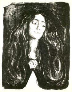 El broche. Eva Mudocci de Edvard Munch