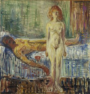 La muerte de Marat II de Edvard Munch