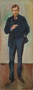 El francés, Marcel Archinard, c.1904 (óleo sobre lienzo) de Edvard Munch