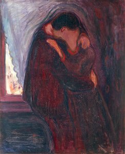 El Beso de Edvard Munch