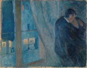 El beso de Edvard Munch