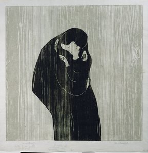 El beso de Edvard Munch