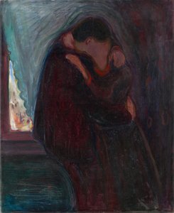 El beso de Edvard Munch