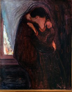 El beso de Edvard Munch