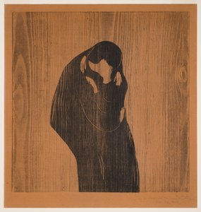 El beso IV de Edvard Munch