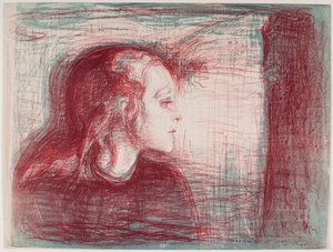 El niño enfermo I de Edvard Munch
