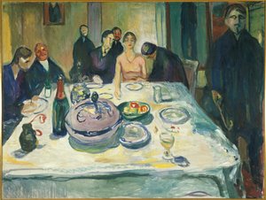 La Boda del Bohemio, 1925-1926 de Edvard Munch