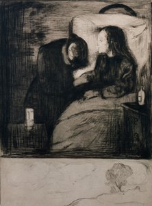 La niña enferma