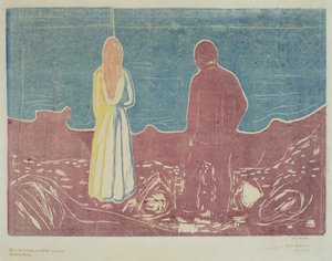Dos personas, 1899 (Los solitarios)