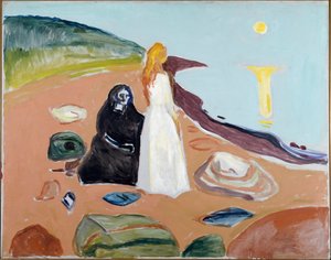 Dos mujeres en la playa
