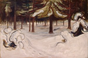 Invierno de Edvard Munch