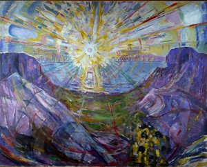 El sol de Edvard Munch