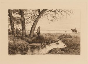 Junto al arroyo de Edvard Petersen