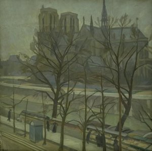 Desde Quai de la Tournelle, París de Edvard Weie