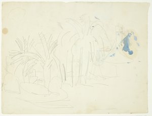 Paisaje con palmeras, Cannes de Edvard Weie