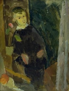 Retrato de un niño de Edvard Weie