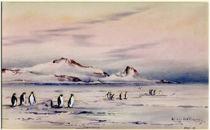 Los cuarteles de invierno del Discovery, c.1901-04 de Edward Adrian Wilson